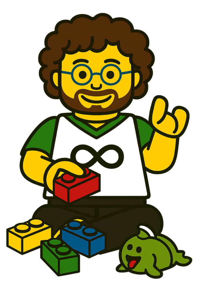 TITO jugando LEGO